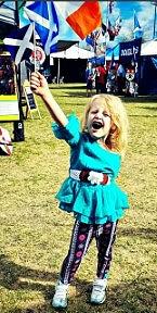 Young supporter
